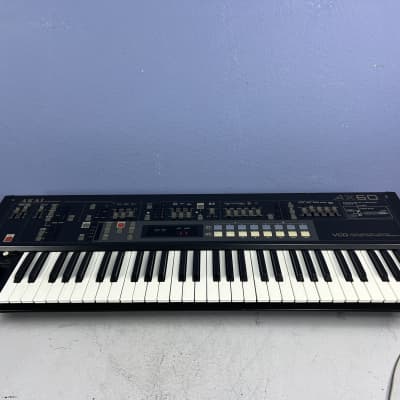 Akai AX60 Programmable Polyphonic Synthesizer 1980s - Black