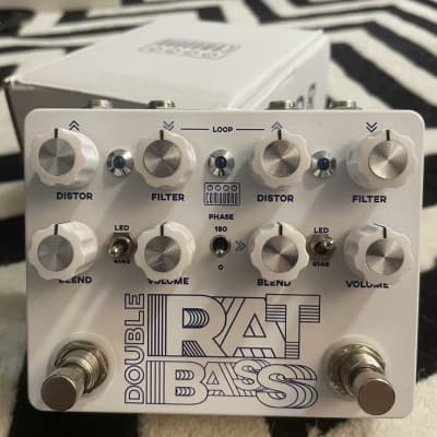 Comodoro Double Rat Bass - 2-in-1 Rat distortion with parallel blend loop  (bass or guitar)