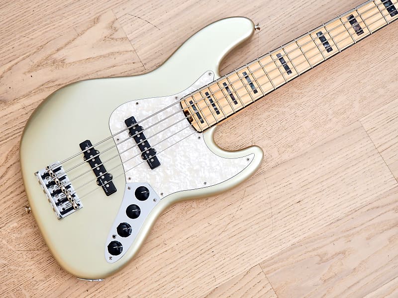 ベース fender elite jazz bass v champagne Fender American Elite Jazz Bass V Maple Fingerboard