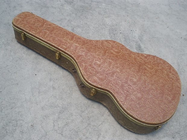 Gibson ビンテージ ポッドケース チープで、そのうち絶対壊れるチップボードケース