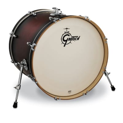 Gretsch Drums CM1-1822B Catalina Maple 18 x 22 Bass Drum - DARK CHERRY BURST image 2