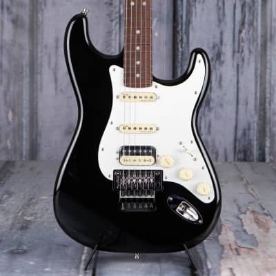 Fender American Ultra Luxe Stratocaster Floyd Rose HSS, Mystic Black *DEMO MODEL* for sale