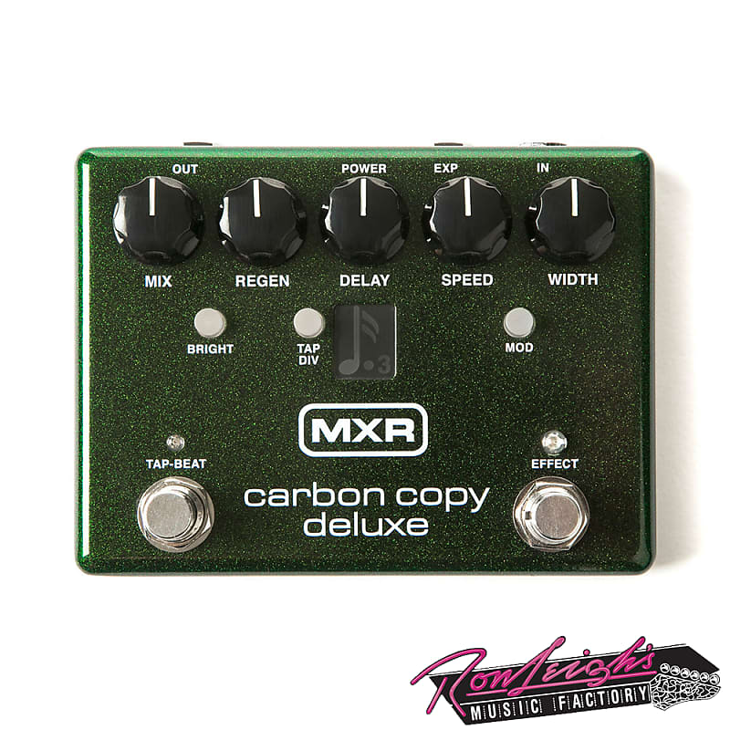 MXR M292 Carbon Copy Deluxe Analog Delay Guitar Effect Pedal image 1