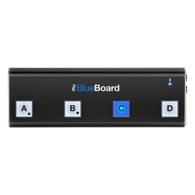 IK Multimedia iRig BlueBoard Bluetooth Wireless MIDI Footcontroller for iOS and Mac image 1