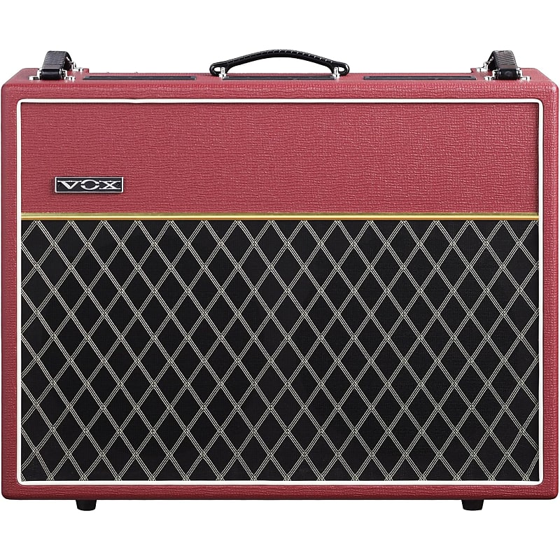 Vox AC30C2 2x12” 30-watt Tube Combo Amp - Vintage Red | Reverb