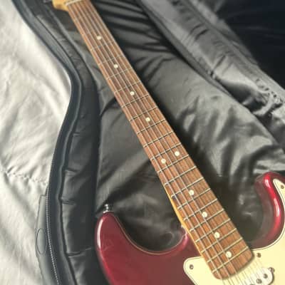 Fender Standard HSS Stratocaster with Rosewood Fretboard 2004 - Midnight Wine image 3