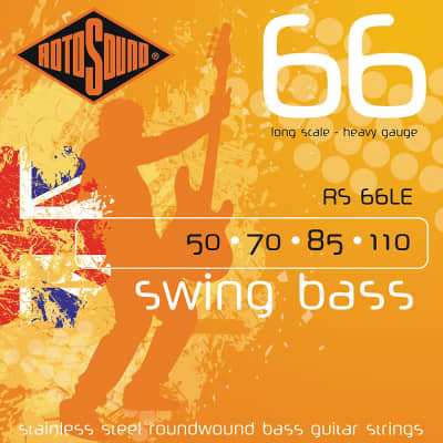Rotosound RS66LE Heavy Long Scale Bass Strings image 1