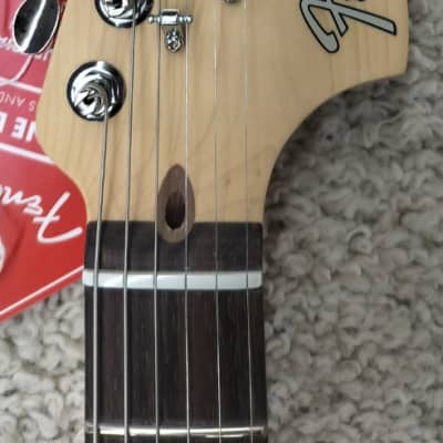 Fender American Performer Mustang Electric Guitar w/Deluxe Bag - 3-Tone Sunburst image 7