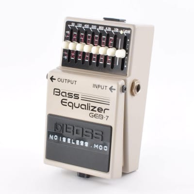 Boss GEB-7 Modified Noiseless For Bass Equalizer EQ Pedal Mod Used From Japan #663 image 5