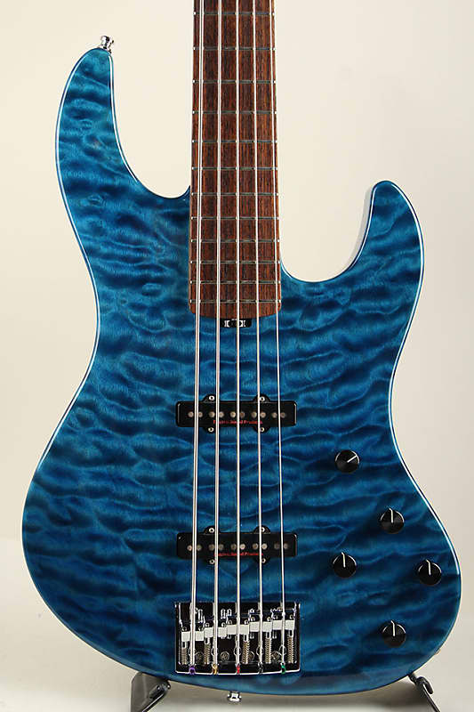 ESP AMAZE-CTM-SL5 Quilt Maple 5弦ベース - メルカリ
