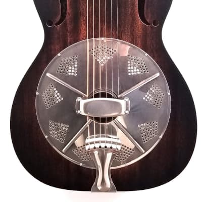 National Reso-Phonic Thunderbox Wood Body Resonator Guitar image 3