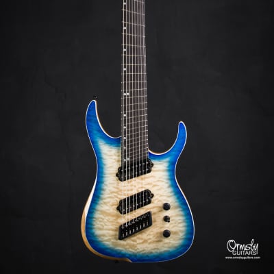 Ormsby HypeGTR 8 string Multiscale 2018 Blue Burst | Reverb