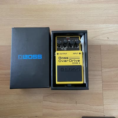 Boss ODB-3 Bass OverDrive (Silver Label) 1994 - Present - Yellow image 1