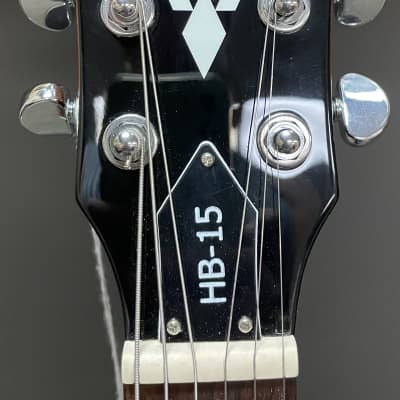 Washburn HB-15 Sunburst Archtop Guitar w/ Hard Case image 3