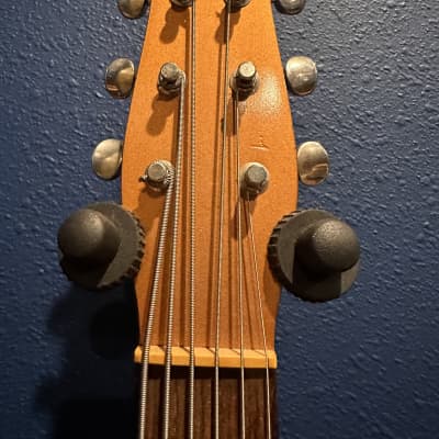 Jerry Jones Longhorn 1988-1990 Electric Guitar Bass - Beautiful Burnt Orange image 4