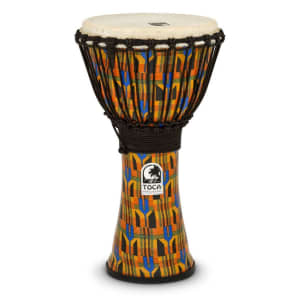 Toca Percussion SFDJ-12F Freestyle Rope-Tuned 12" Djembe