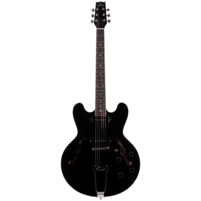Heritage Standard H-530 Hollow Body Electric Guitar, Ebony Finish, Limited #0808 image 4