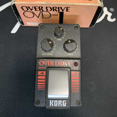 Korg OVD-1 Overdrive vintage pedal made in japan for sale
