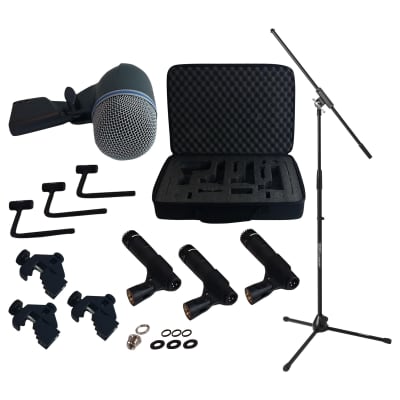 Shure PGADRUMKIT7 Drum Microphone Kit STUDIO PAK