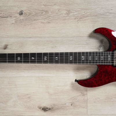 Mint Schecter C-1 FR S Apocalypse Electric Guitar Floyd Rose Sustainiac Red Reign image 6