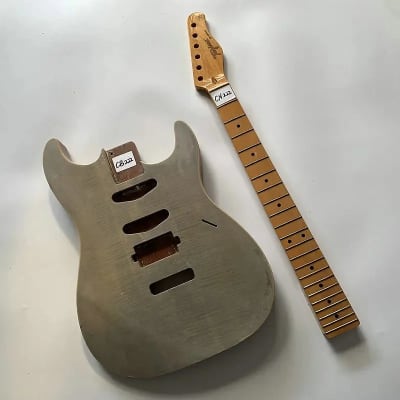 Tagima Guitar Maple Neck and HSS Okoume Body for sale