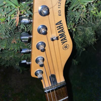 Yamaha EG 112C HSS Electric Guitar - Gloss Black Metallic image 4