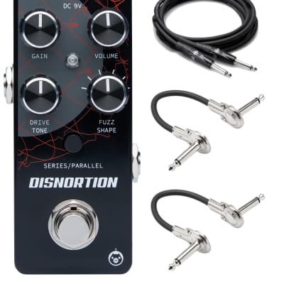 New Pigtronix Disnortion Analog Overdrive/Fuzz Guitar Effects Pedal image 1