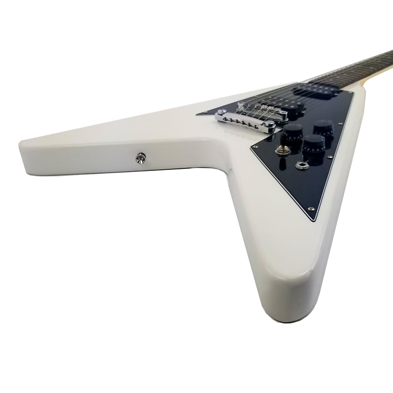 Guitare électrique adulte Zenison Flying V, corps Maroc