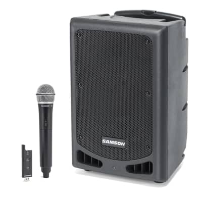 Samson Expedition XP310w-K 300-Watt Portable PA System with Wireless Microphone (K-Band: 470-494 MHz)