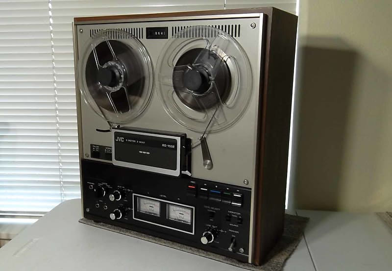 1975 JVC RD-1552 Reel Tape Deck 3-Heads Recorder 1-Owner Time Capsule  Condition Comes Orig Box L@@k!
