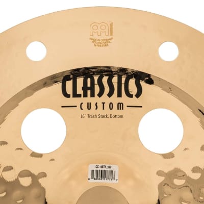 Meinl Classics Custom Cymbal Stack Pair 16" image 7