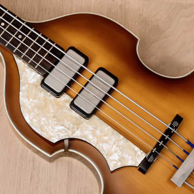 Hofner H500/1-61L Cavern Club '61 Violin Beatle Bass, Left-Handed w/ Case & Tags, 500/1 image 7
