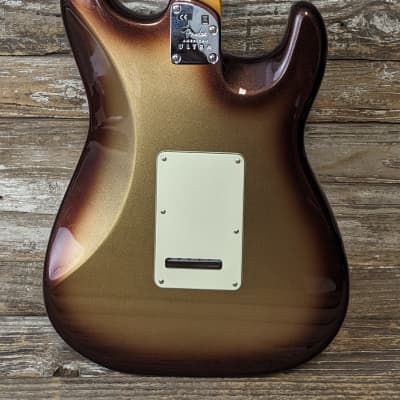 Fender American Ultra Stratocaster Left-Handed Mocha Burst W/cs (Used) image 8