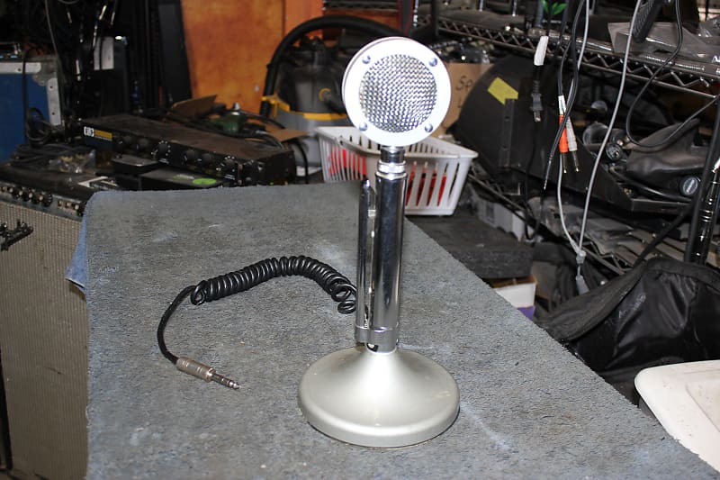 Astatic Corp Vintage D-104 Lollipop Microphone T-UG8 with 1/4" Plug image 1