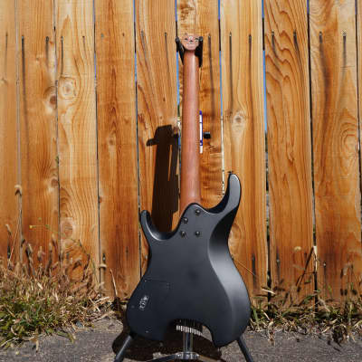 Ibanez QX52BKF Black Flat Headless 6-String Electric Guitar w/ Gig Bag (2023) image 6