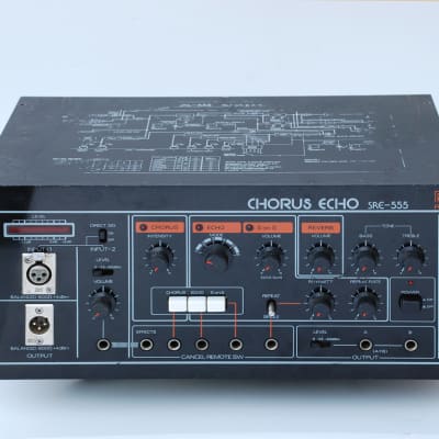 Roland sre 555 chorus echo 1974/77 - black