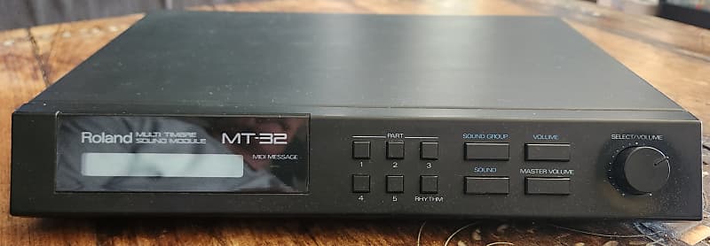 Roland MT-32 マルチタイム音源モジュール Roland MT-32 Multi Timbre Sound Module Ver.1 Tested Vintage