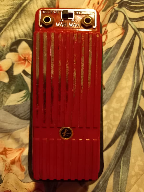 Kay wah wah pedal 1960s Red Reverb