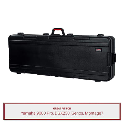 Gator Keyboard Case fits Yamaha 9000 Pro, DGX230, Genos, Montage7