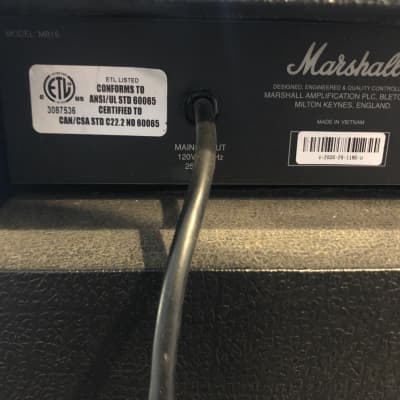 Marshall MB15 1x8 15W Bass Combo image 2