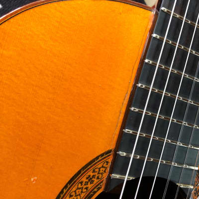 Belle guitare du luthier Ricardo Sanchis Carpio La Mancha "Serenata" fabriquée en Espagne dans les années 80 image 19