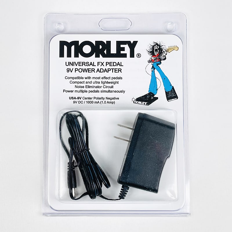 Morley USA 9V 1A Universal Adapter for Guitar Pedals Reverb
