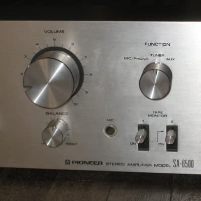 Pioneer SA-6500 Stereo Amplifier, Pro Serviced, Recapped, Upgraded, Refinished image 3