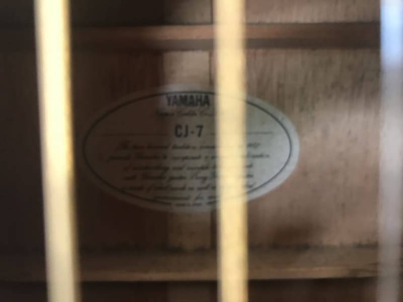 Yamaha CJ-7 Jumbo Acoustic 1977-1983 | Reverb