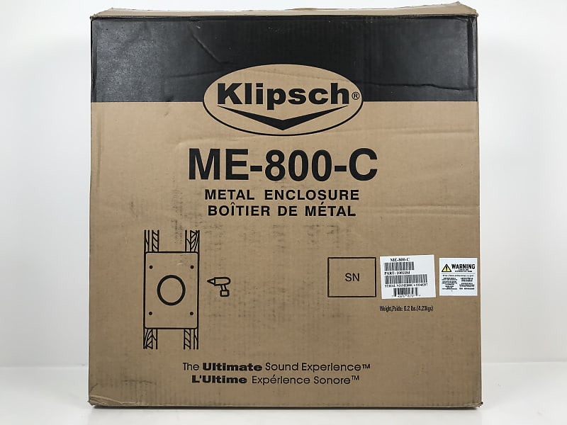 Klipsch Speaker Enclosure ME800C Reverb