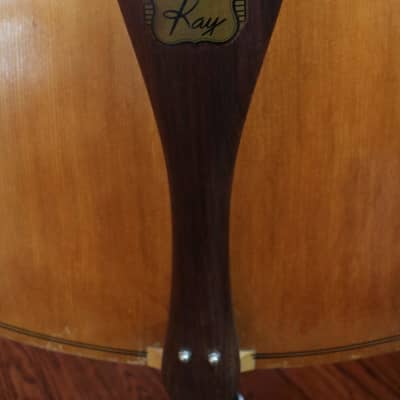Kay M1 1950 Violin Bass Blonde image 21