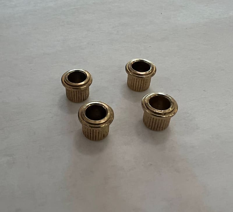 Vintage 1960s 1970 Gibson Gold tuner bushing ferrules Gold Reverb
