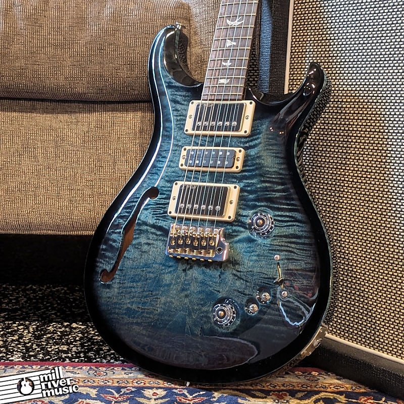 Paul Reed Smith PRS Core Special Semi-Hollow - Cobalt Smokeburst Electric Guitar w/HSC