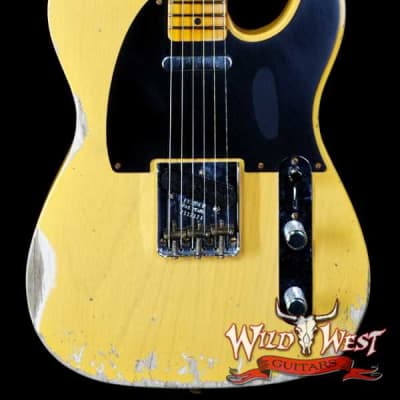 Fender Custom Shop Limited Edition 70th Anniversary Broadcaster (Telecaster) Relic Nocaster Blonde 7.50 LBS image 1