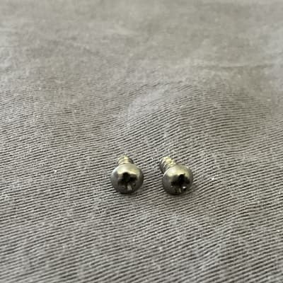 Gibson Vintage 1960's Nickel Les Paul SG ES Truss Rod Cover Screws 1961 1962 1963 1964 1960's image 2